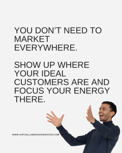marketing strategy for landscapers