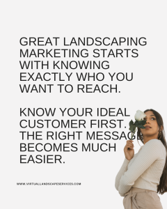 marketing strategies checklist for landscpers