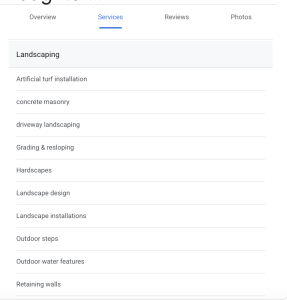 how to get more google reviews with a list of service categories