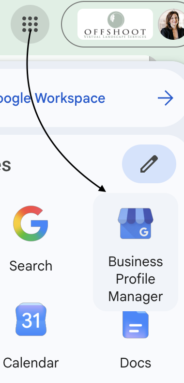 Google Business Profile icon in Google Workspace