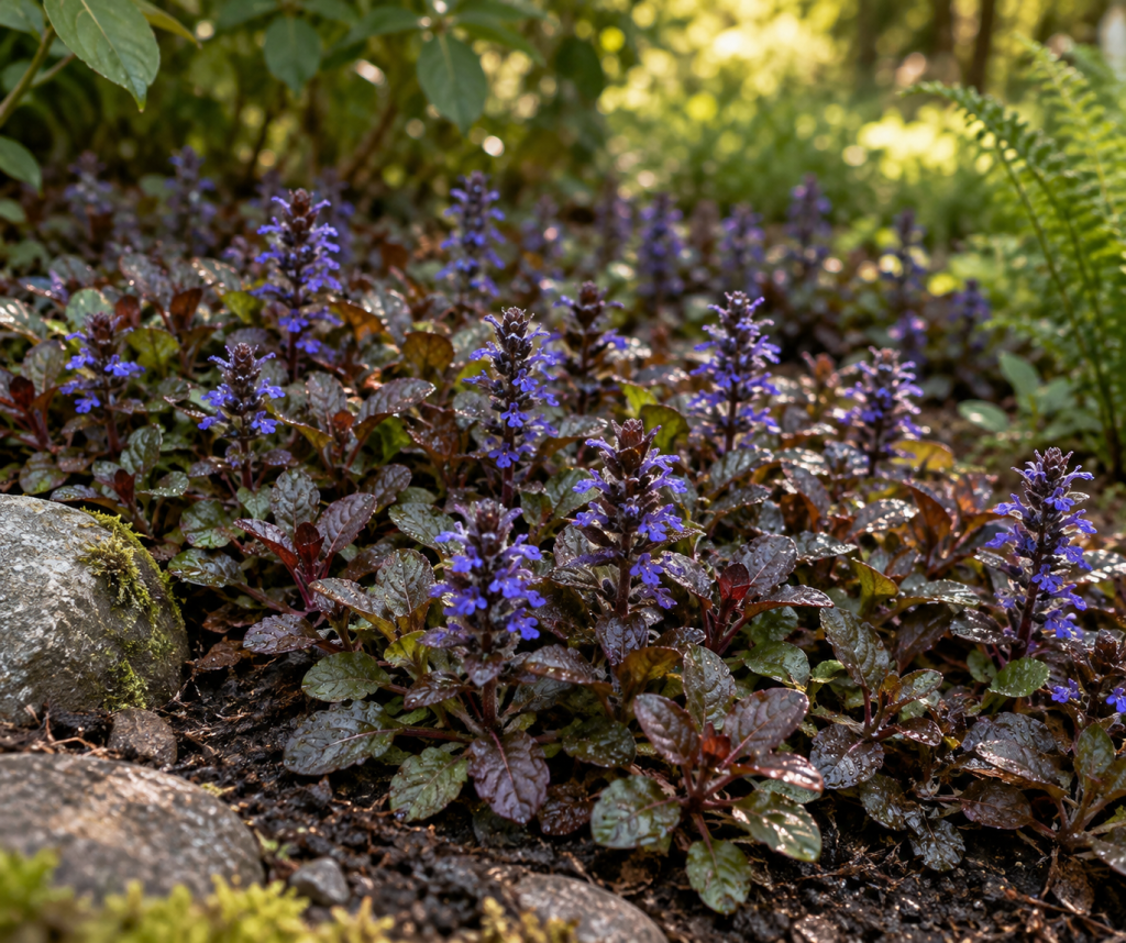 burgundy leaf groundcover