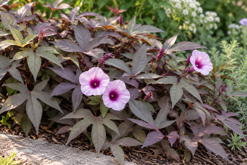 purple leaf plant-purple perennial
