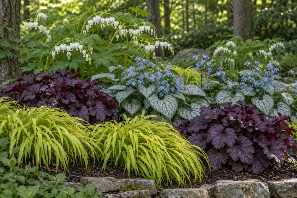 burgundy perennials