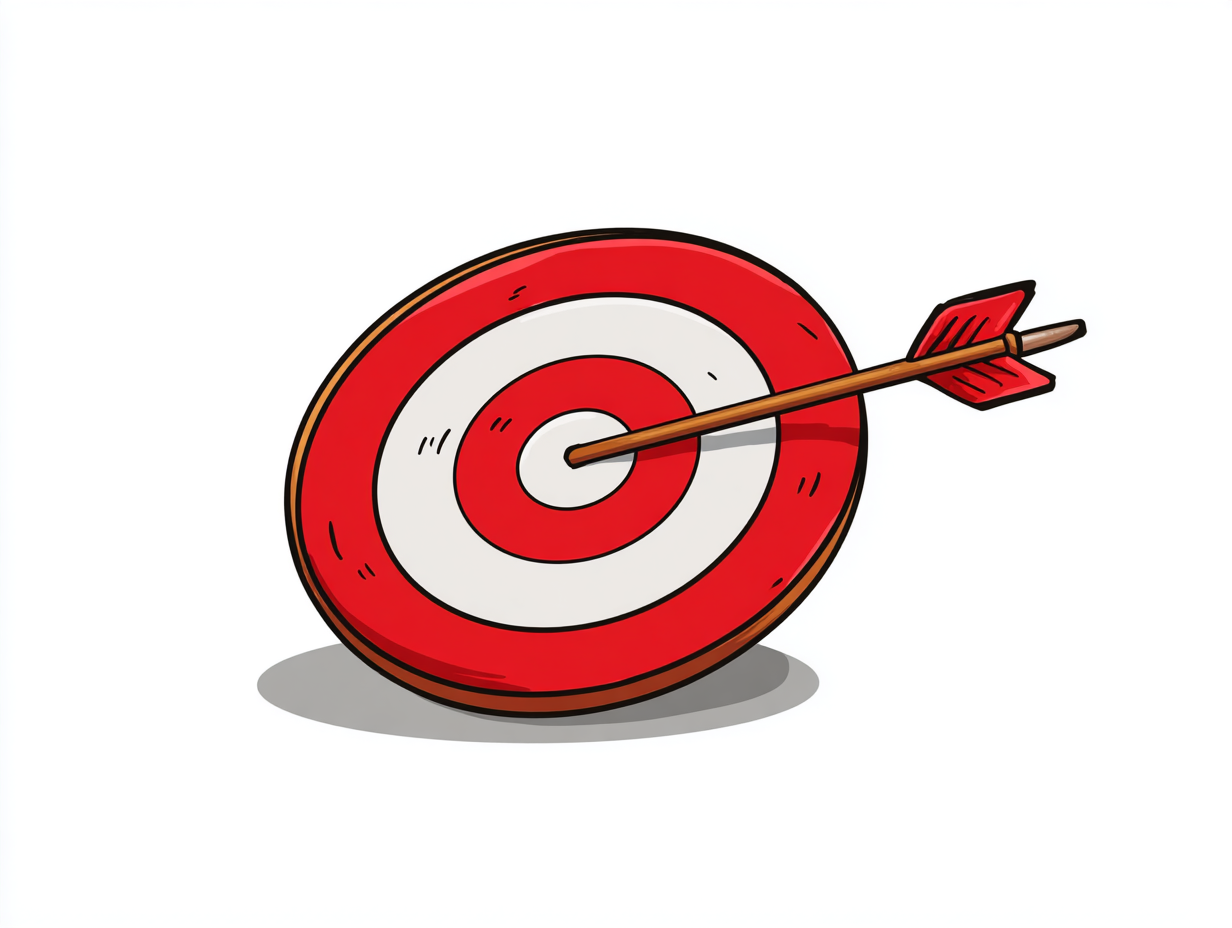 black bullseye