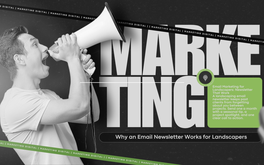 Email Marketing for Landscapers banner